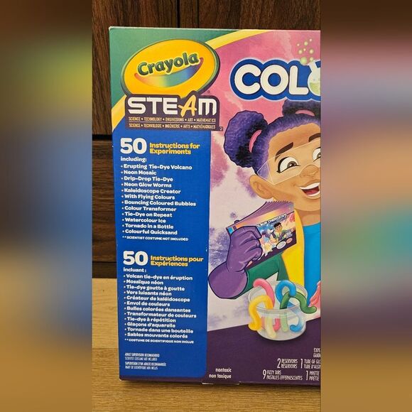 New Crayola STEAM Color Experiment Kit - Picture 2 of 3